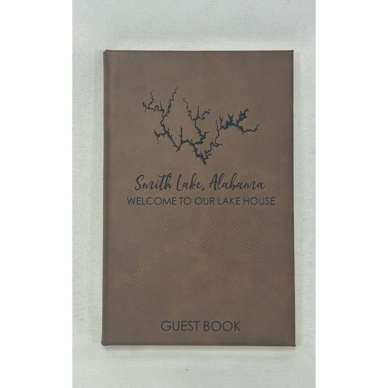 Smith Lake Alabama Vacation House Guest Book Journal