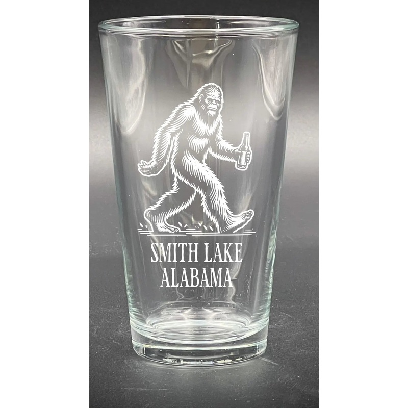 Smith Lake Bigfoot  – Pint Glass