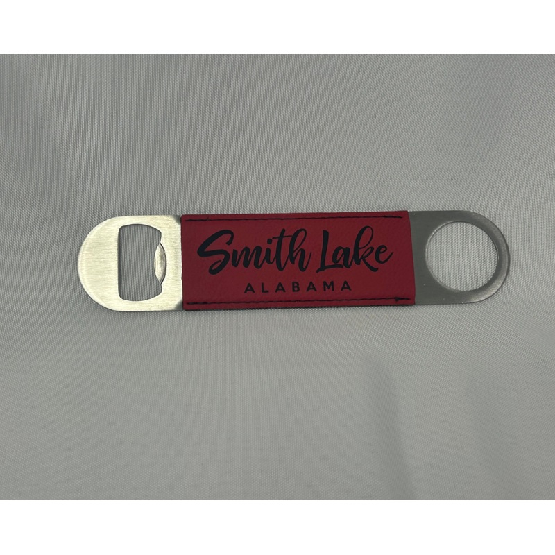 Smith Lake Bottle Opener – Leatherette