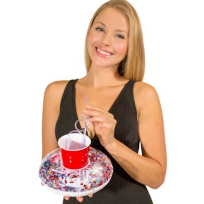Stars & Stripes Glitter Drink Holder Set 2