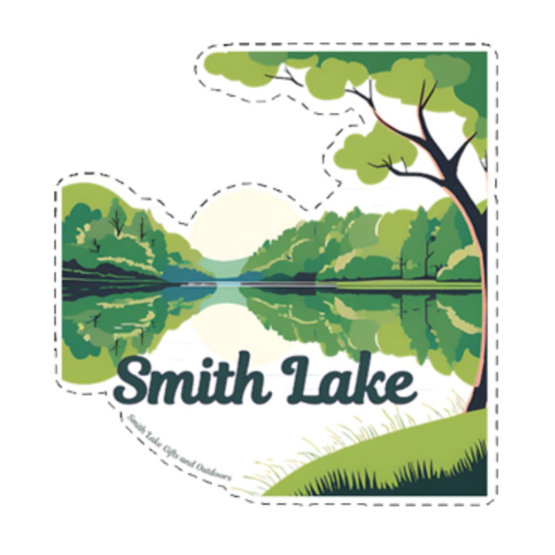 Sticker – Smith Lake Calm Waters 3.5″