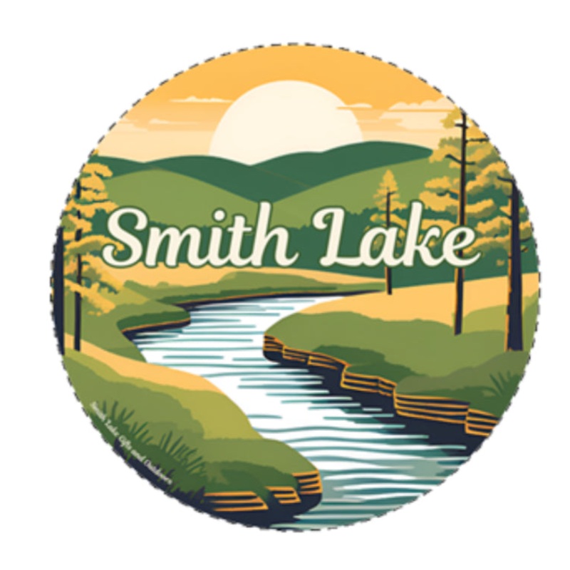 Sticker – Smith Lake Sunrise 3.5″