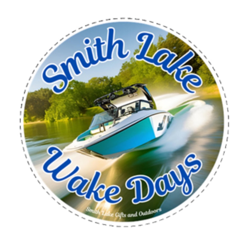 Sticker – Smith Lake Wake Days 3.5″