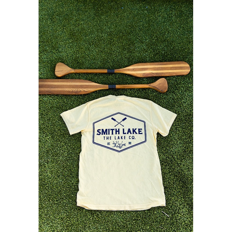 The Lake Co. Crossed Oars Smith Lake Short Sleeve Tee