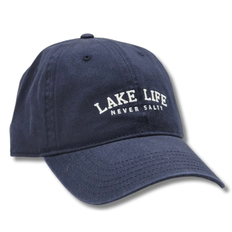 TR Trucker Cap – Lake Life Never Salty – Navy
