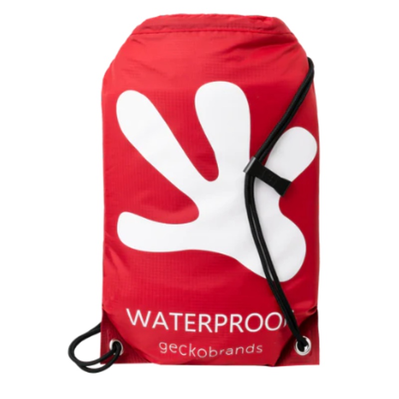 Drawstring WP Backpack – Cardinal/White