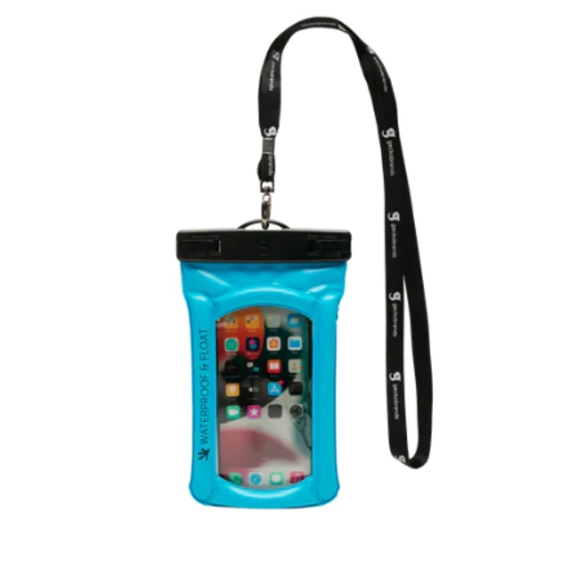 Float Phone Dry Bag – Neon Blue