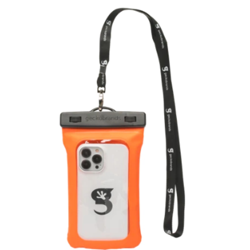 Float Phone Dry Bag – Orange