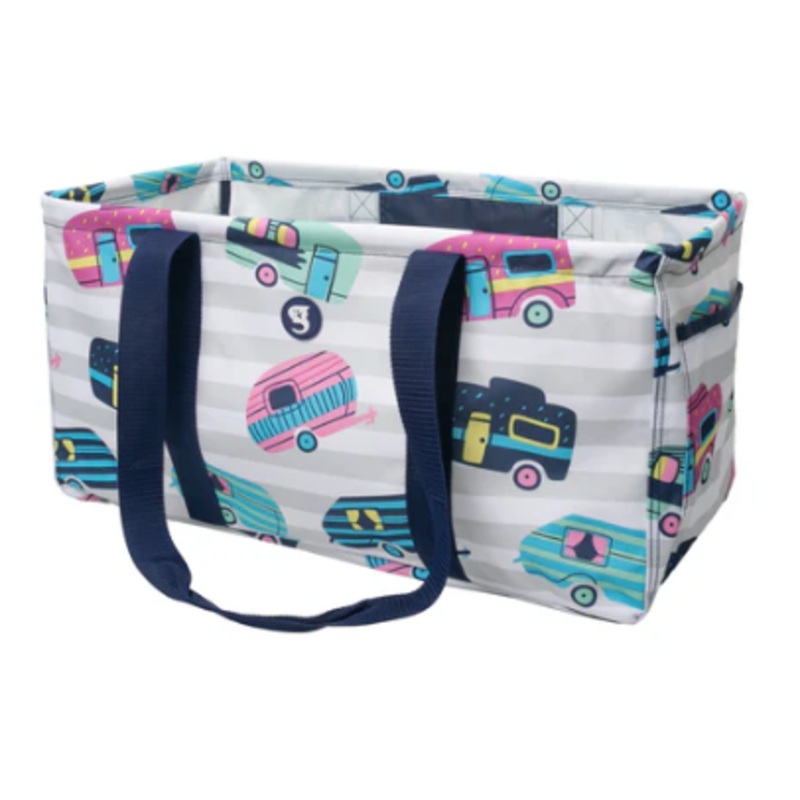 Large Utility Tote – Camper Stripe