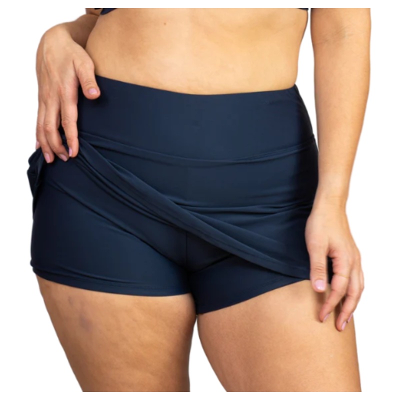 Missy Skirted Swim Bottom – Navy