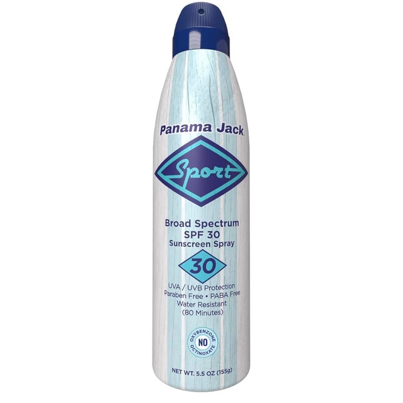 Panama Jack Sport Sunscreen Spray – SPF 30 5.5 OZ