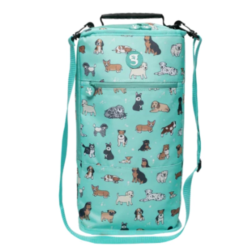 Verticool 9 Can Cooler – Teal Summer Dogs