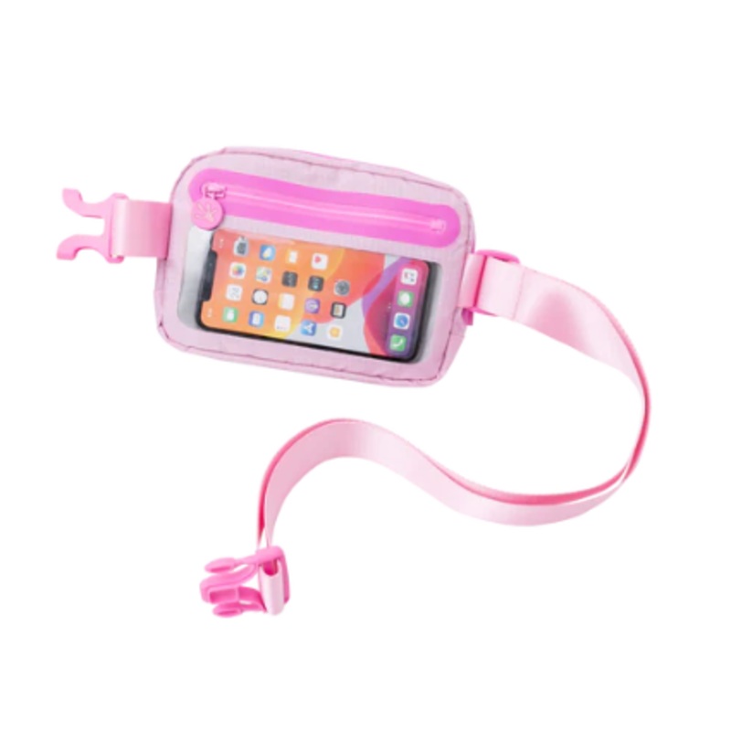 Waterproof Belt Bag Bubble Pink