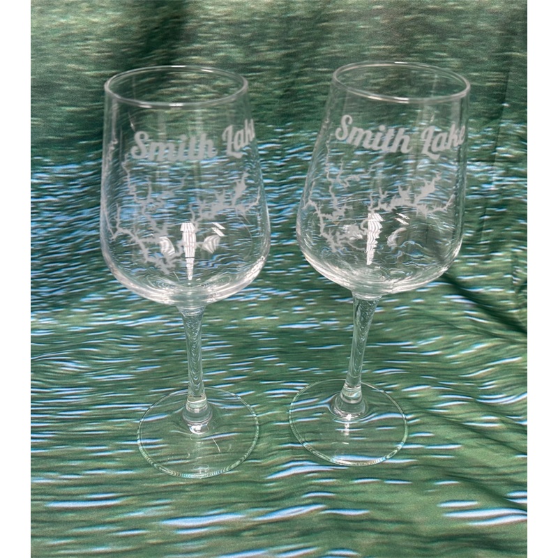 12oz Smith Lake Wine Glasses