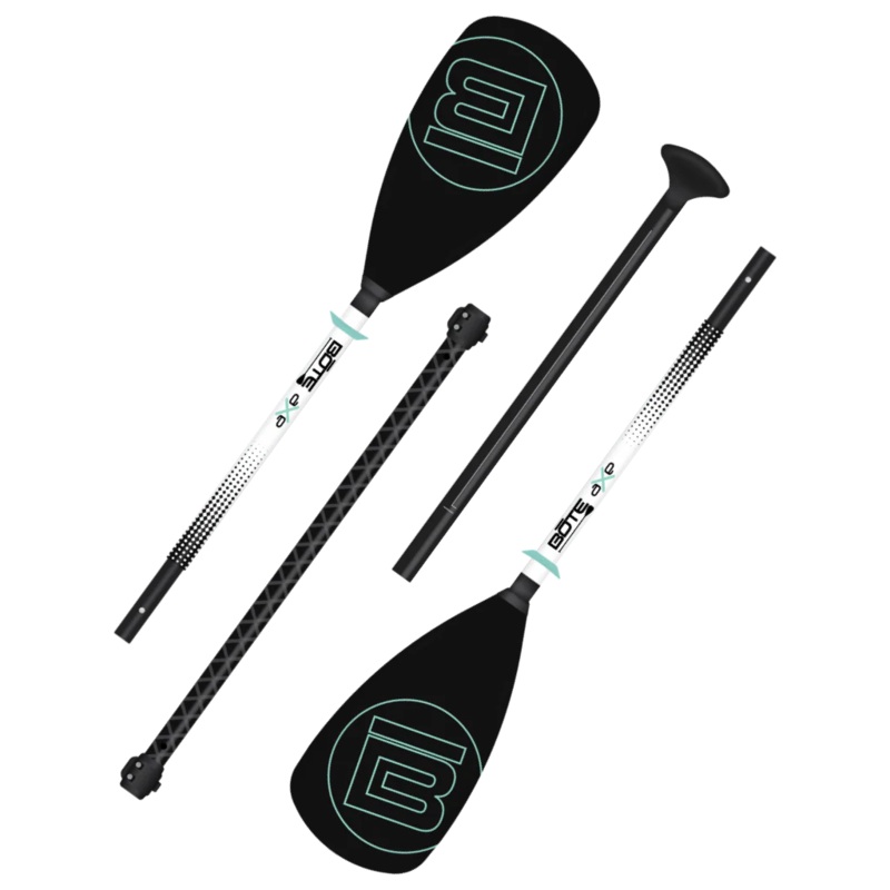 4-Piece Hybrid Adjustable Aluminum Paddle Black by Bote