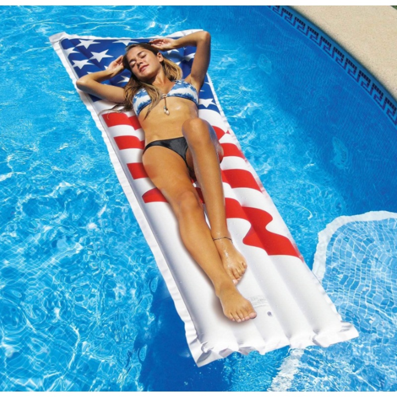 Americana Series Inflatable Pool Mattress