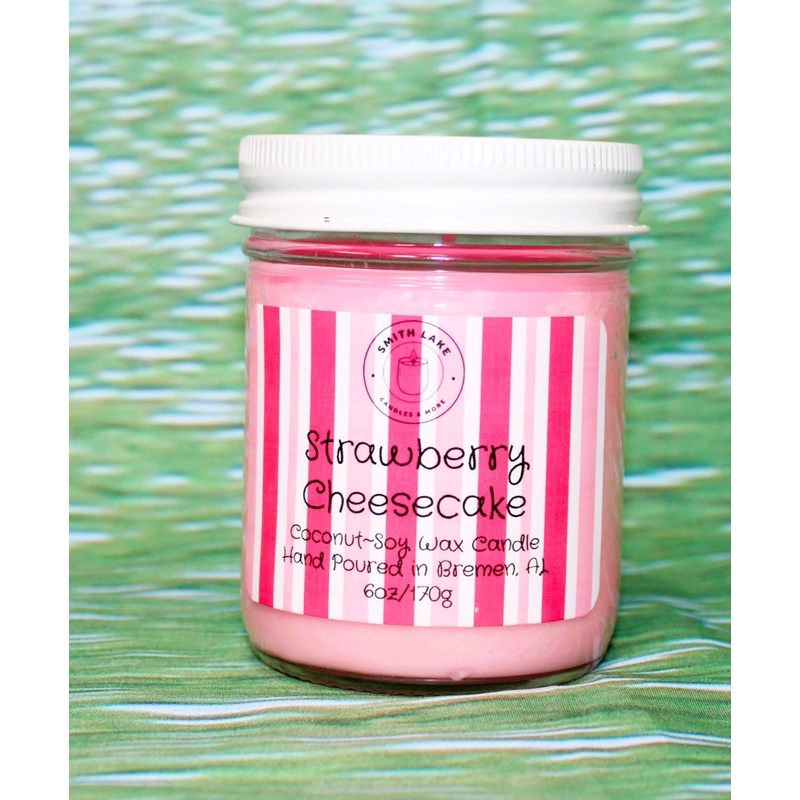 Strawberry Cheesecake Candle 6oz