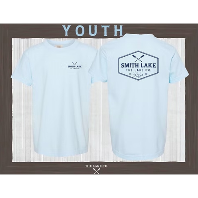 The Lake Company – Smith Lake Youth Crossed Oar Tees