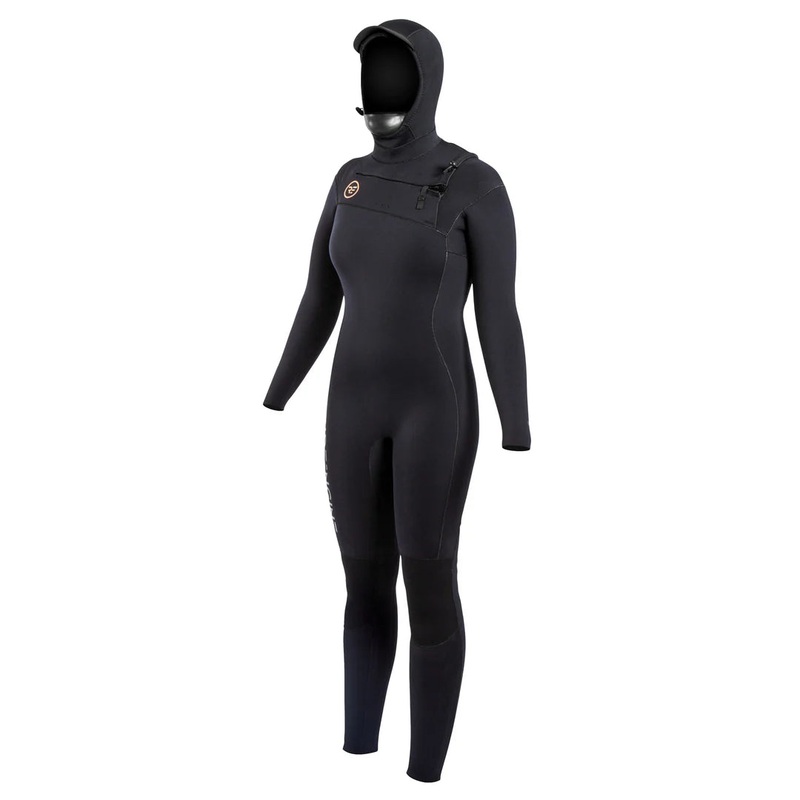 Ride Engine Women’s Onsen 5/4/3 Front Zip Hooded Full Wetsuit