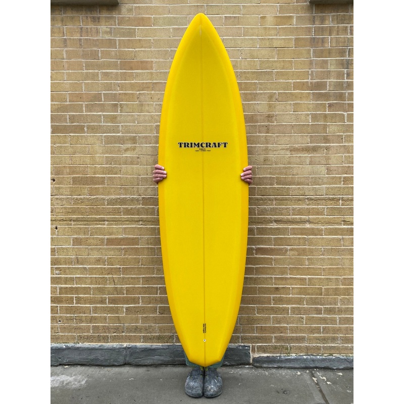 62 Trimcraft Surfboards Lopez Single – Yellow