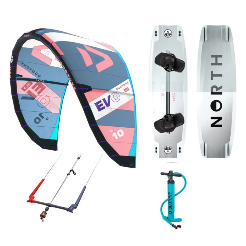 Duotone Evo SLS Kiteboarding Package