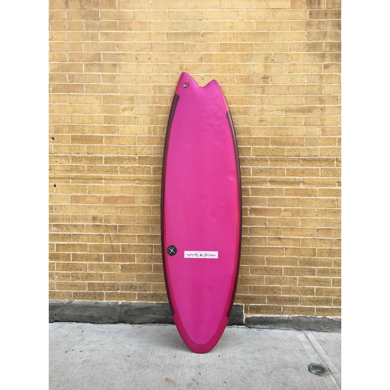 Used 5’6″ Ryan Lovelace Sooper Snake – Magenta