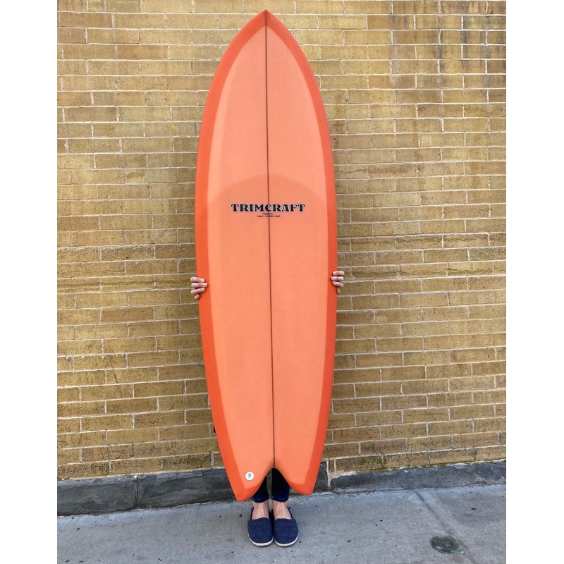 5’5″ Trimcraft Surfboards Will’s Fish – Orange