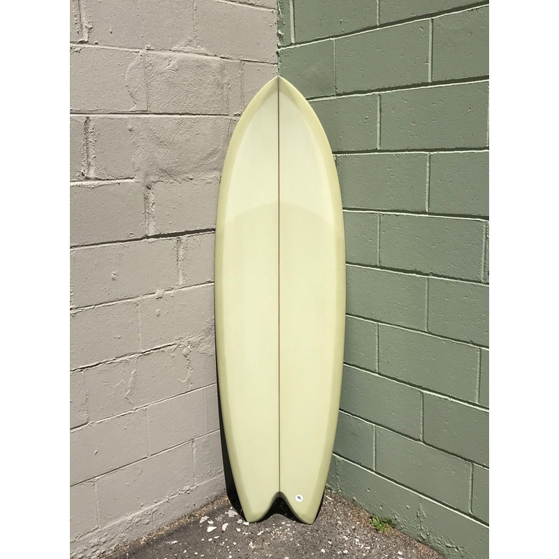 5’7″ Trimcraft Surfboards Will’s Fish – Celery