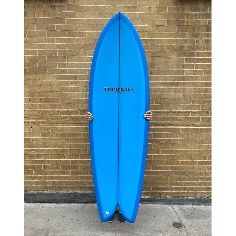 6’0″ Trimcraft Surfboards Rich Fish – Azure