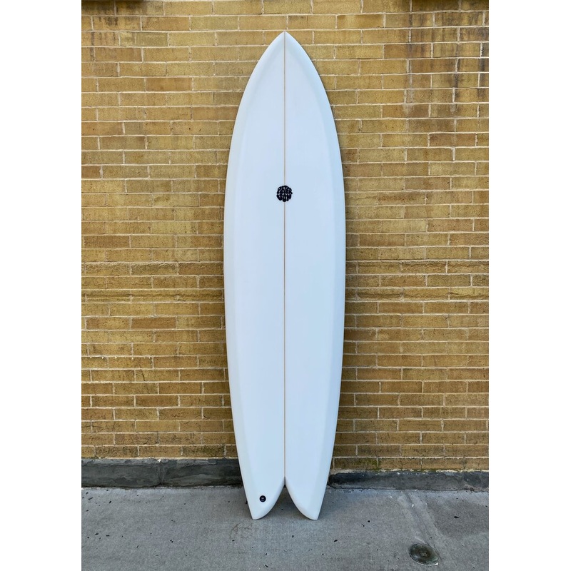 7’0″ Peterson Surfcraft Long Fish – Clear Volan
