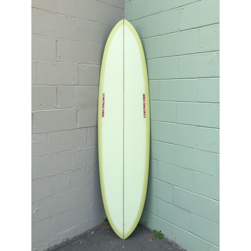 7’4″ Lovemachine Surfboards Thick Lizzy