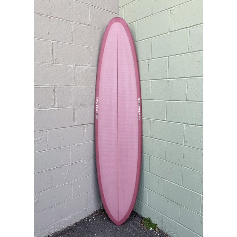 7’6″ Lovemachine Surfboards VBowls – Berry