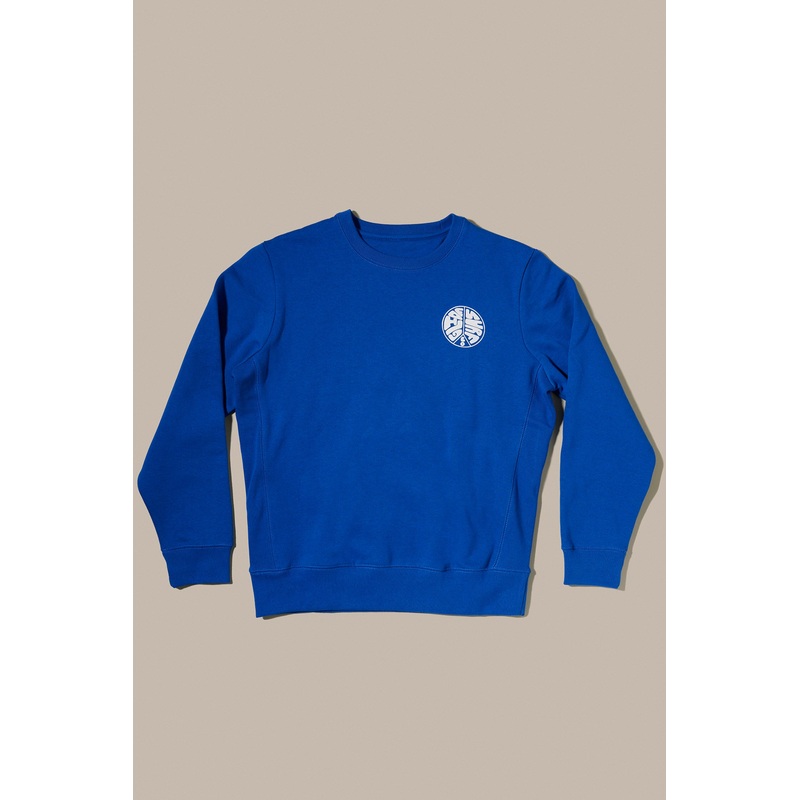 Glide Crewneck Sweatshirt – Peace, French Blue