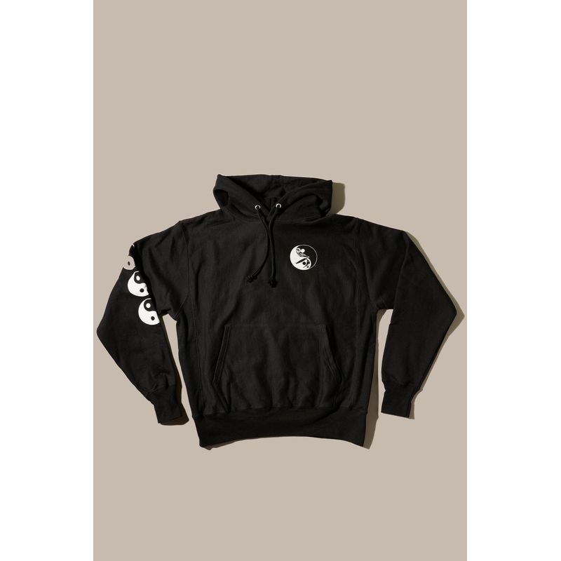 Glide Hoodie – Yin Yang, Black