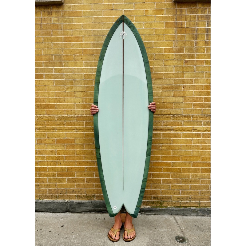 5’8″ Simon Shapes Twinzer Fish