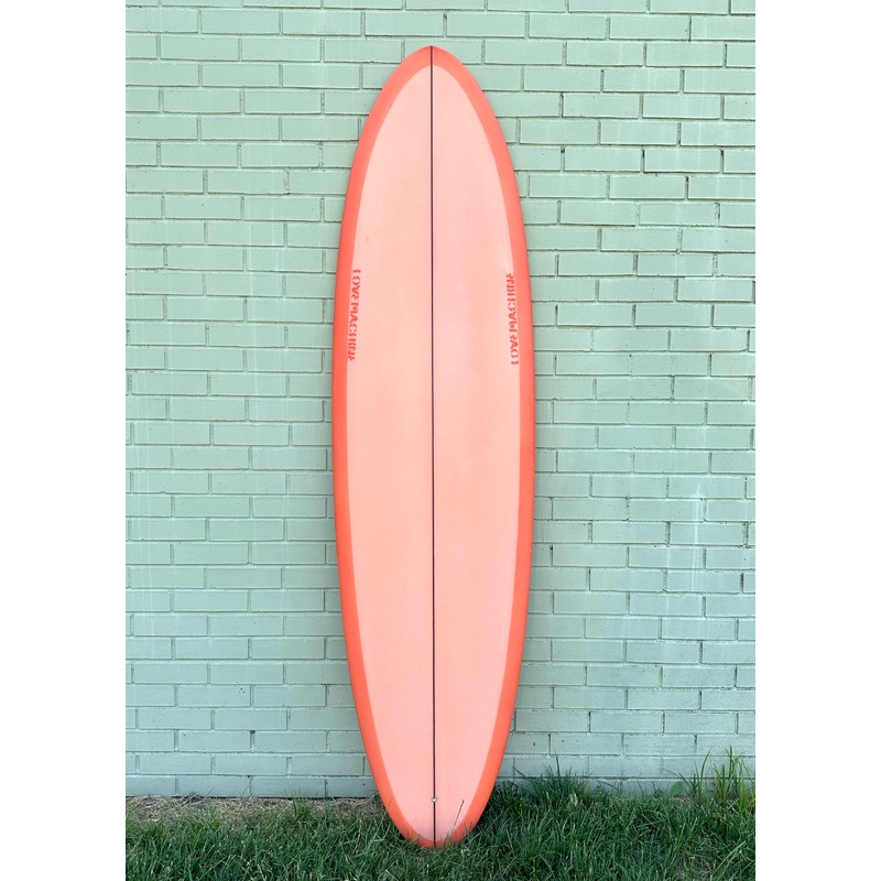 6’10” Lovemachine Surfboards Cheet – Papaya