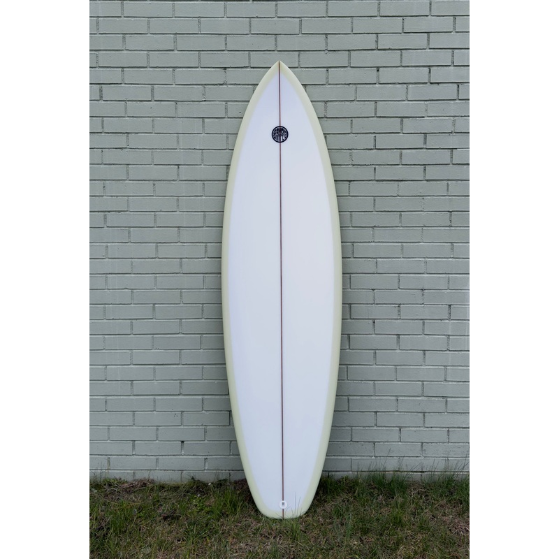 6’2″ Simon Shapes Channel Twin Plus Trailer – Yellow Bottom