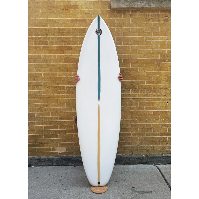 6’4″ Simon Shapes Channel Twin Plus Trailer