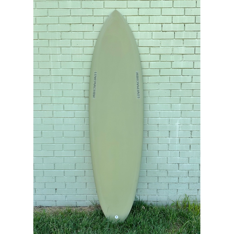 6’6″ Lovemachine Surfboards FM – Olive Drab