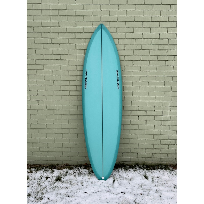 6’6″ Lovemachine Surfboards FM – Teal