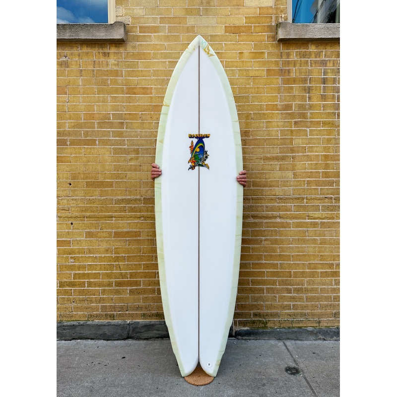 6’8″ Rainbow Surfboards Quan Fish