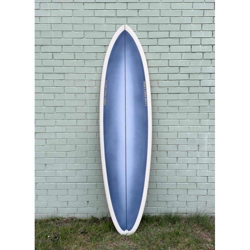6’9″ Lovemachine Surfboards FM – Denim Deck