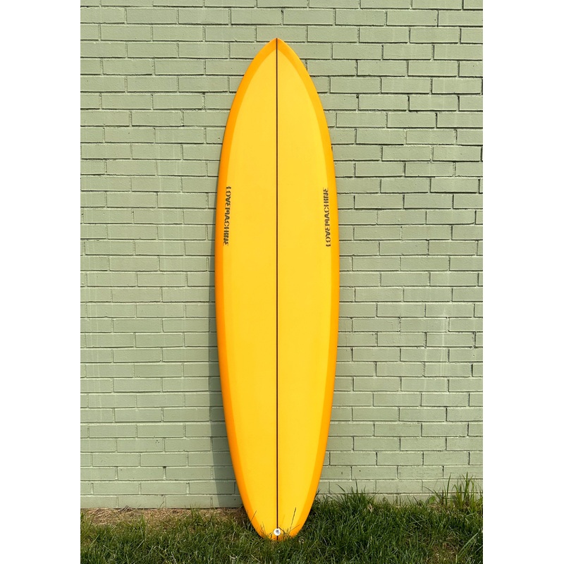 6’9″ Lovemachine Surfboards FM – Golden Yellow