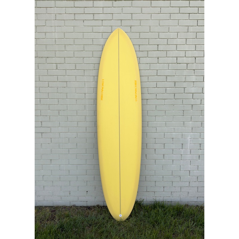 7’2″ Lovemachine Surfboards FM – Yellow