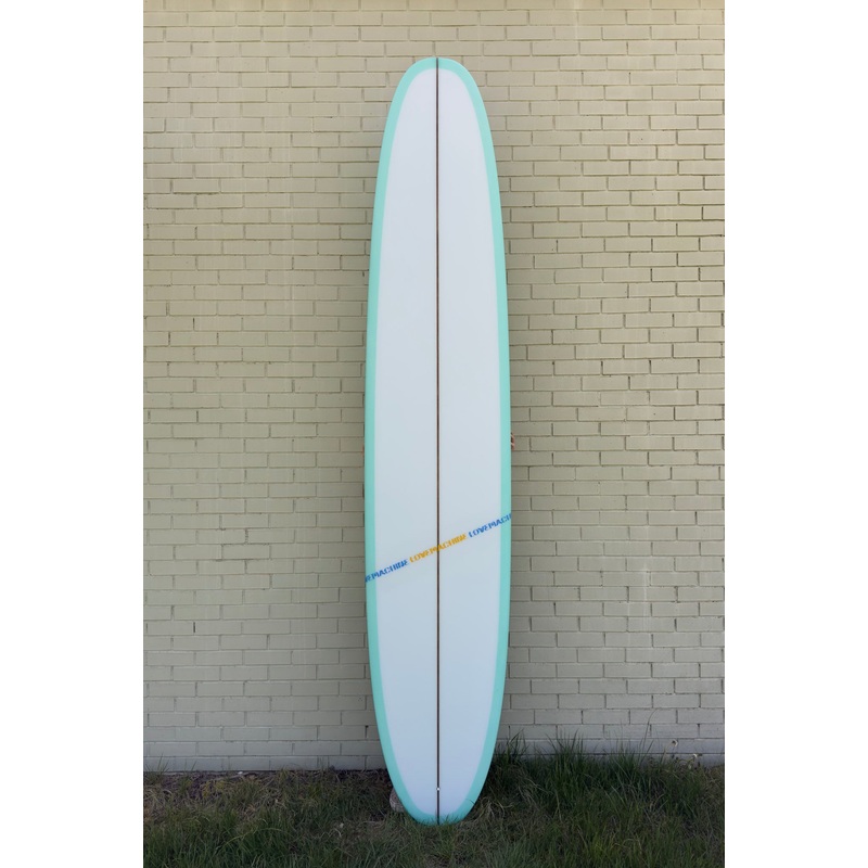 9’10” Lovemachine Surfboards Gordo/Feo Longboard – Aqua