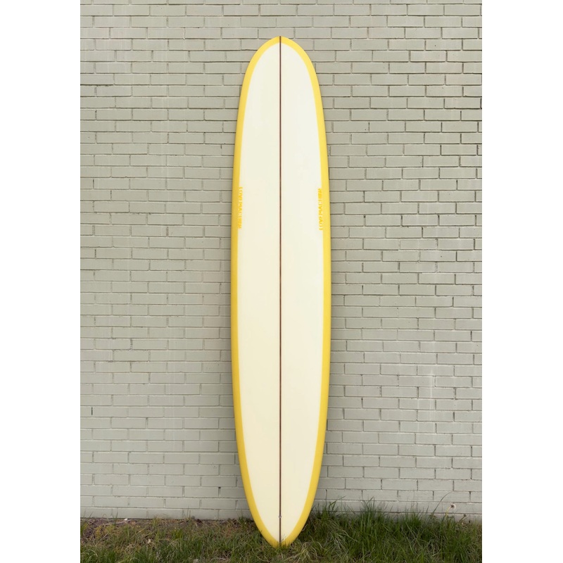 9’6″ Lovemachine Surfboards Big Pin – Butter