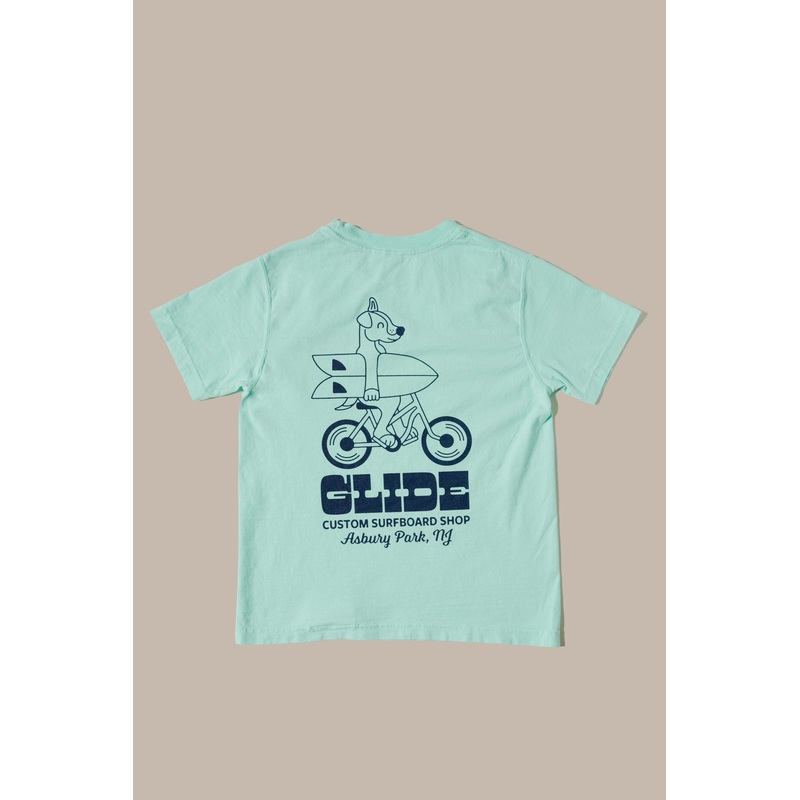 Glide SS Kids Tee – Ollie, Honeydew