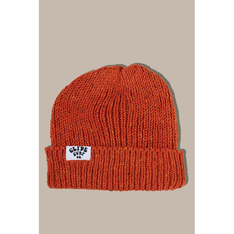 Glide Wool Hat – Orange