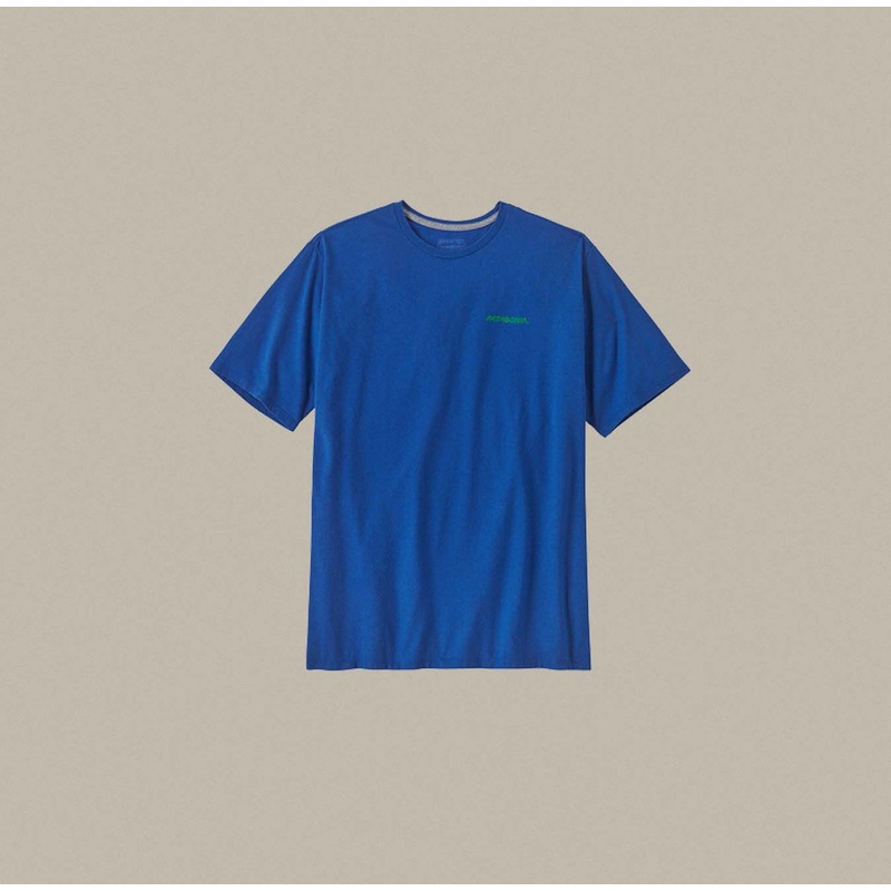Patagonia Sunrise Rollers Responsibili-Tee – Endless Blue