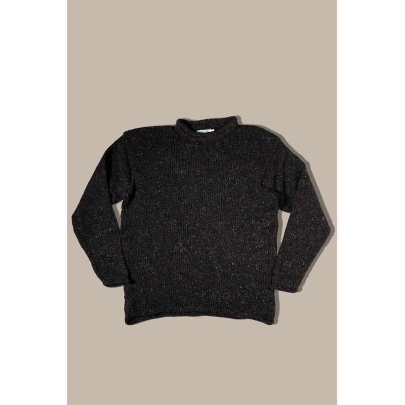 Rathlin Wool Roll Neck Sweater